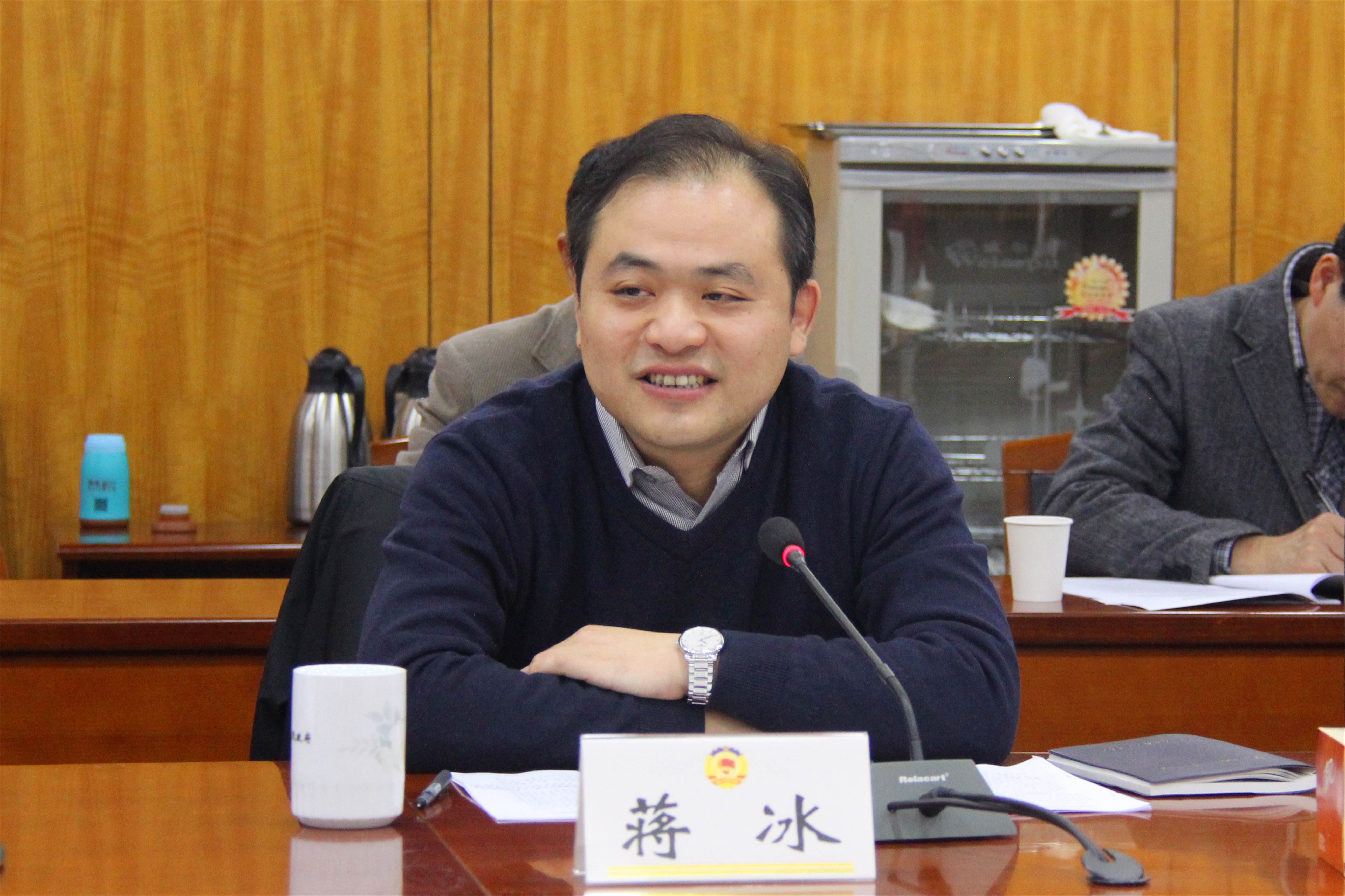 区委常委,区政府副区长,区环境综合整治指挥部副总指挥 蒋  冰讲话